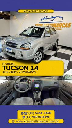 HYUNDAI TUCSON 2.0 MPFI GLS 16V 143CV 2WD FLEX 4P AUTOMÁTICO HYUNDAI TUCSON 2.0 MPFI GLS 16V 143CV 2WD FLEX 4P AUTOMÁTICO
